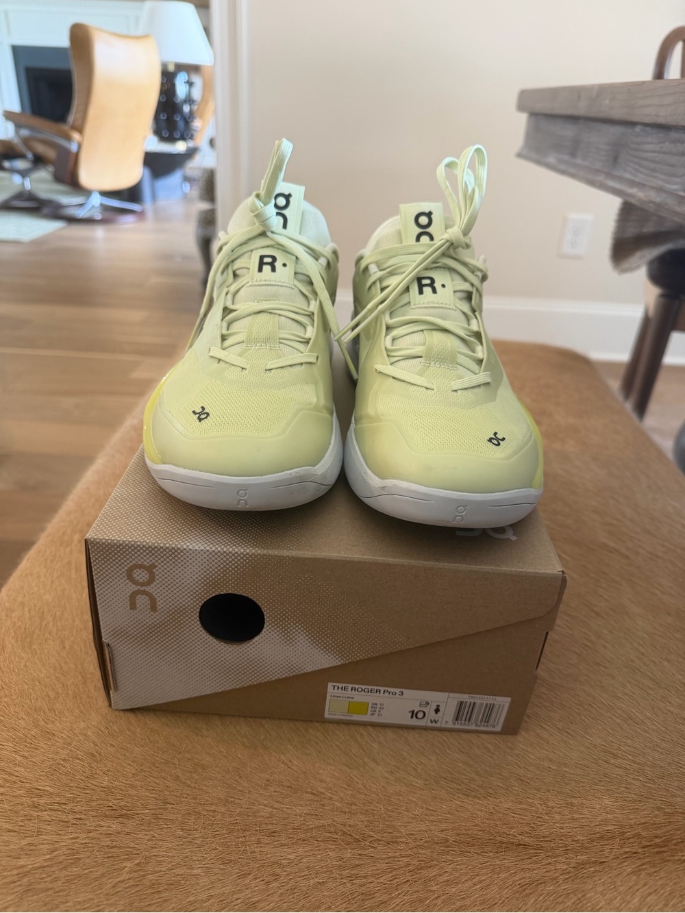 On Running Kids Lime Green Sneakers